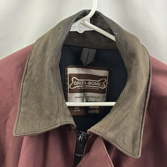 Driza-Bone Women’s Coat Size Large Maroon Water-resistant Aussie Ranger - Picture 8 of 11